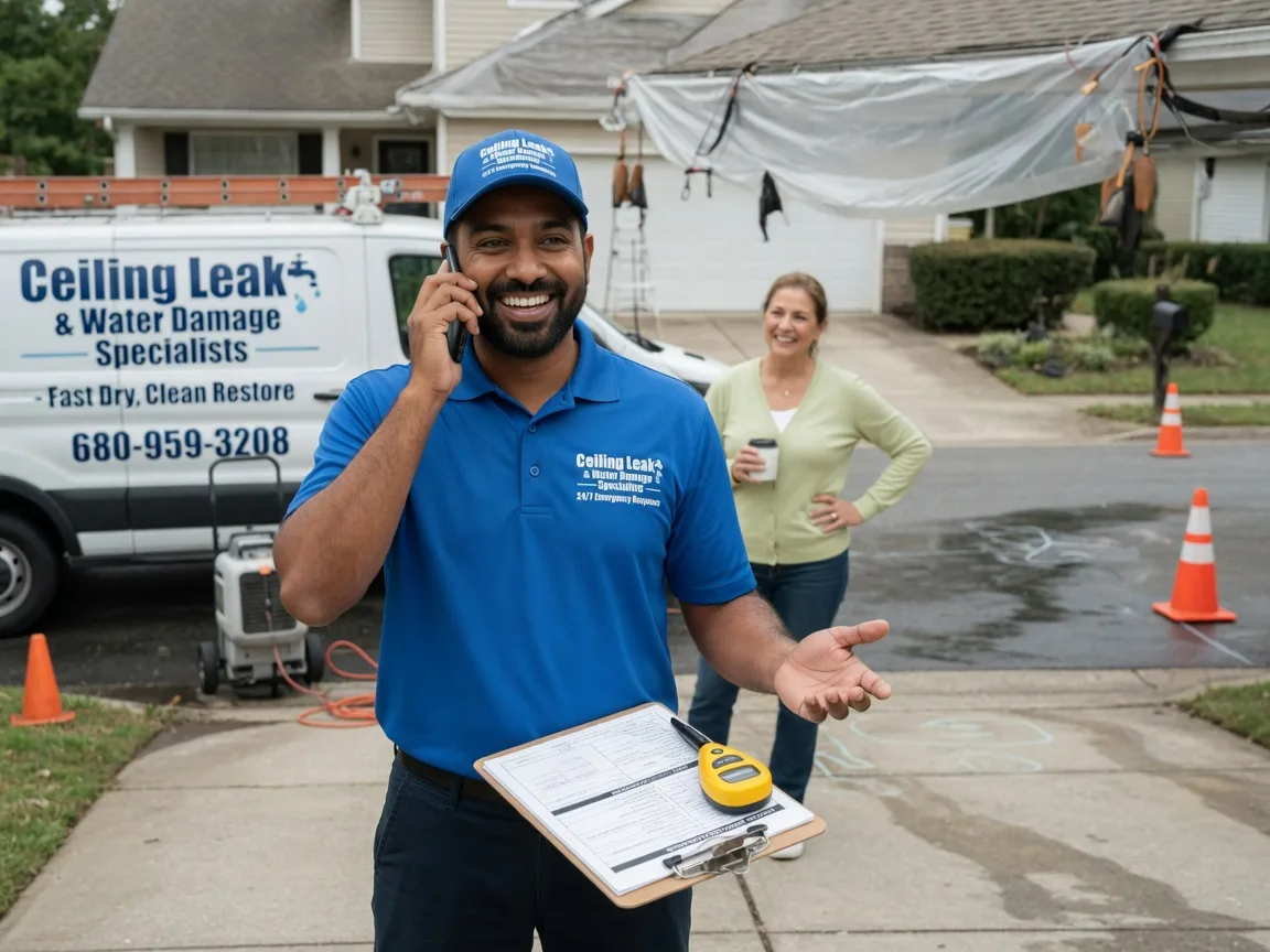 Ceiling Leak Cleanup Kaibeto, AZ FAQs